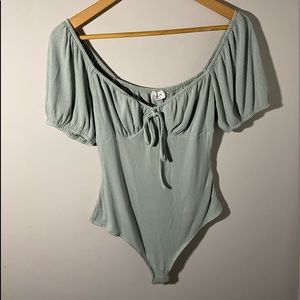 Light Green Body Suit